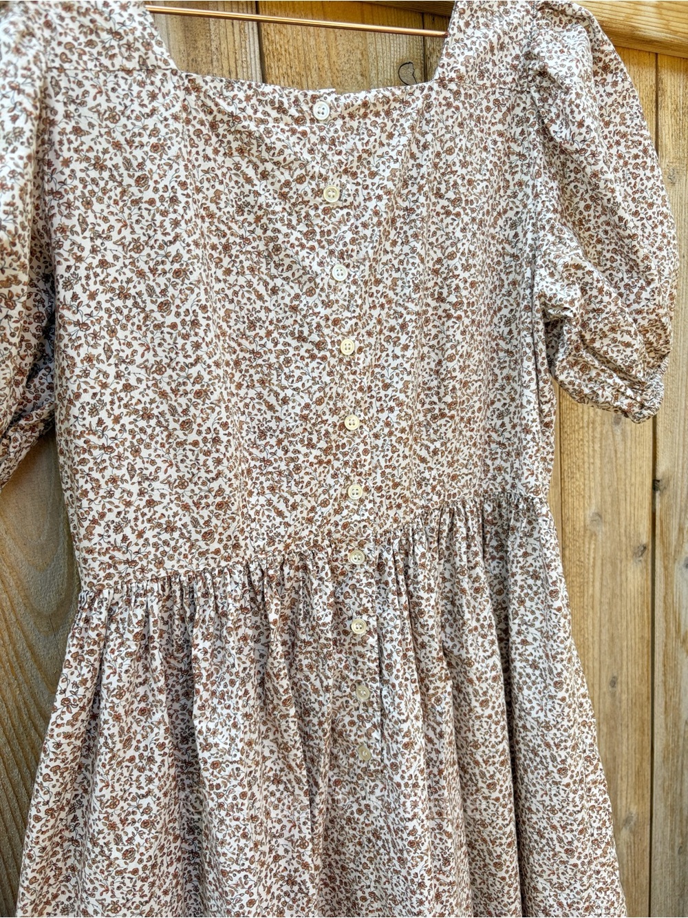 Doen Dune Dress Sienna Champignon Floral Size Small - Picture 9 of 16